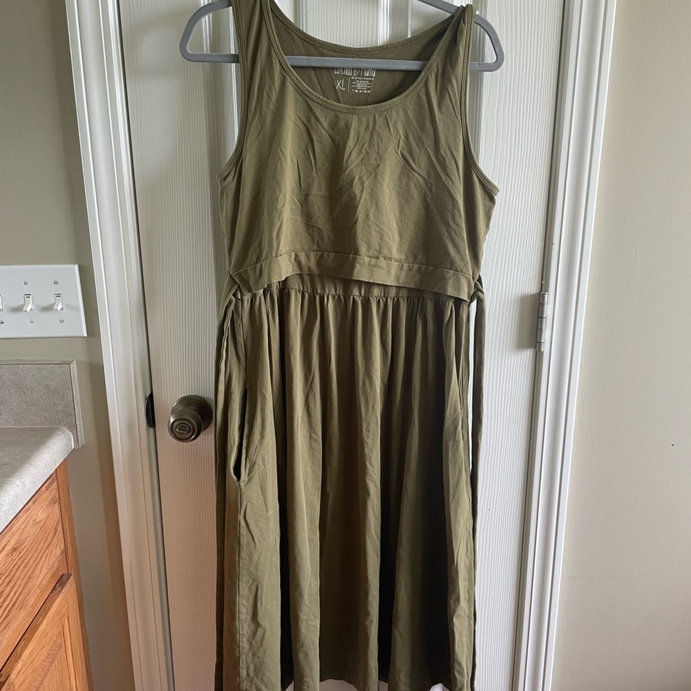 Latched Mama Nursing Sleeveless Dress